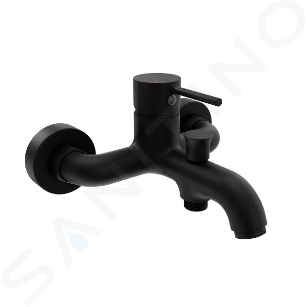 kielle Oudee - Bath mixer tap, matte black 10315104