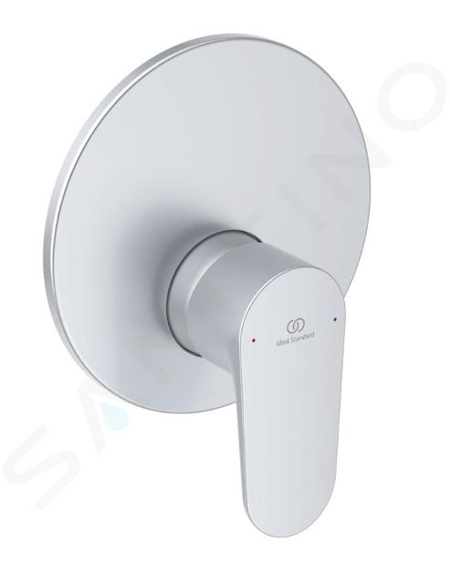 Ideal Standard Cerafine O - Grifo empotrado de ducha, con cuerpo de montaje, plata A7192SI