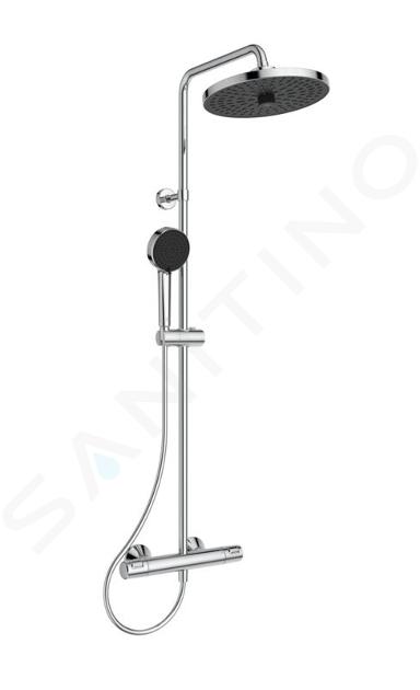Ideal Standard CeraTherm - Set de duș cu termostat, diametru 3 cm, 2 jeturi, crom A7210AA