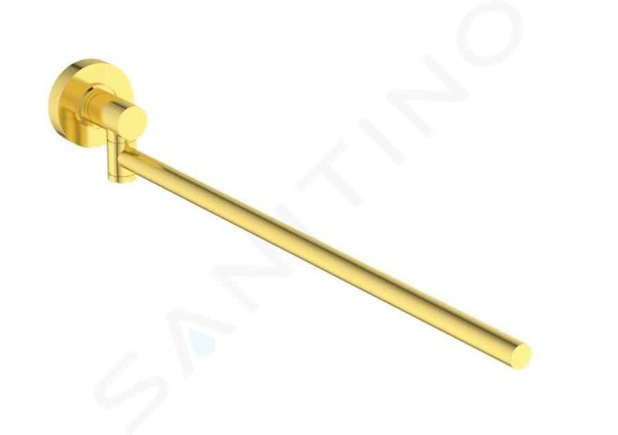 Ideal Standard IOM - Toallero, giratorio, longitud 37 cm, oro cepillado A7651A2