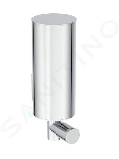 Ideal Standard IOM - Dispenser di sapone liquido con supporto, cromo  A7925AA