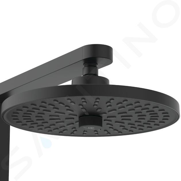 Ideal Standard ALU+ - Duschset mit Armatur, Durchmesser 26 cm, 2 
