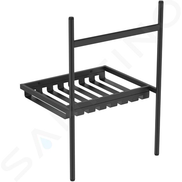 Ideal Standard Conca - Suport metalic pentru lavoar 60 cm, negru mătase E2531XG