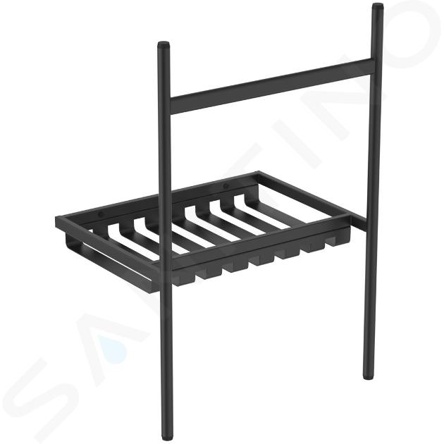 Ideal Standard Conca - Suport metalic pentru lavoar 60 cm, negru mătase E2532XG