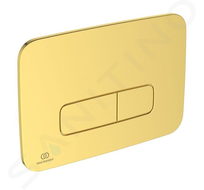 Ideal Standard Oleas - Controllo del risciacquo, oro spazzolato R0459A2