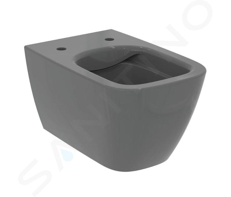 Ideal Standard i.Life B - WC sospeso, scarico posteriore, RimLS+, grigio lucido T461458