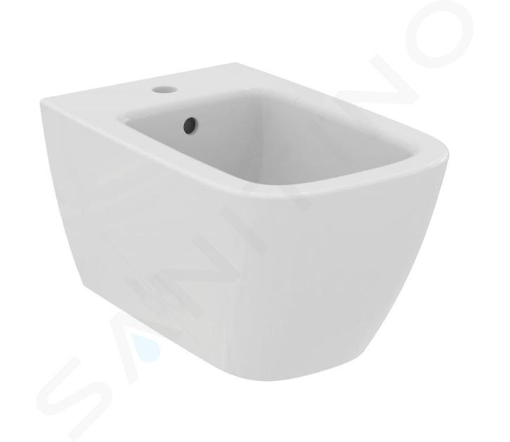 Ideal Standard i.Life B - Bidet sospeso, foro per batteria, SmartGuard, bianco T4615HY