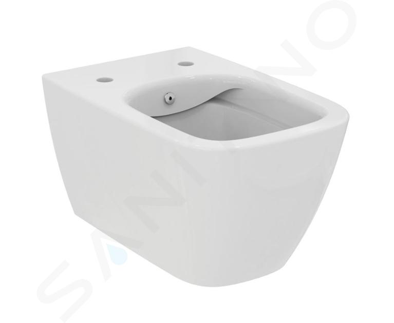 Ideal Standard i.Life B - Závesné WC s bidetovou funkciou, zadný odpad, RimLS+, biela T534701