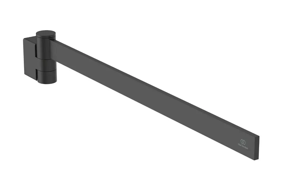 Ideal Standard Conca - Držák ručníků, délka 45 cm, hedvábná černá T5393XG