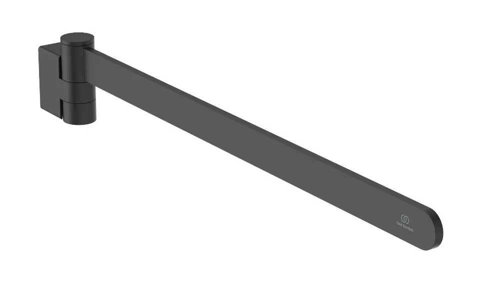 Ideal Standard Conca - Držák ručníků, délka 45 cm, hedvábná černá T5394XG
