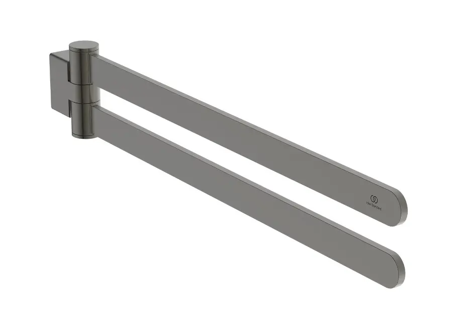 Levně Ideal Standard Conca - Držák ručníků, délka 45 cm, Magnetic Grey T5396A5