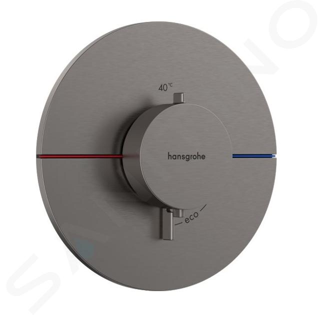 Hansgrohe ShowerSelect Comfort - Unterputz-Thermostatarmatur, Chrom schwarz gebürstet 15559340