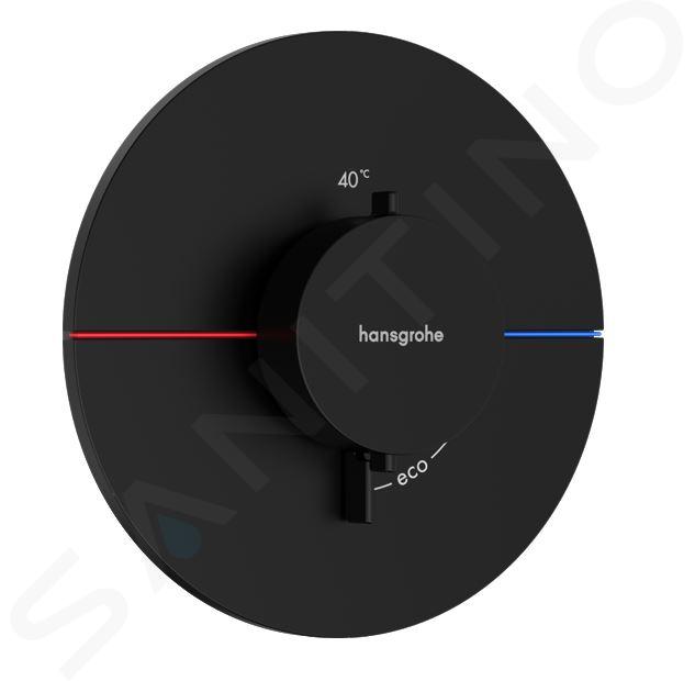 Hansgrohe ShowerSelect Comfort - Grifo termostático empotrado, negro mate 15559670