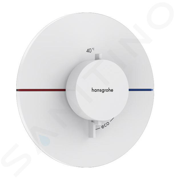 Hansgrohe ShowerSelect Comfort - Termostatyczna bateria podtynkowa, biały mat 15559700