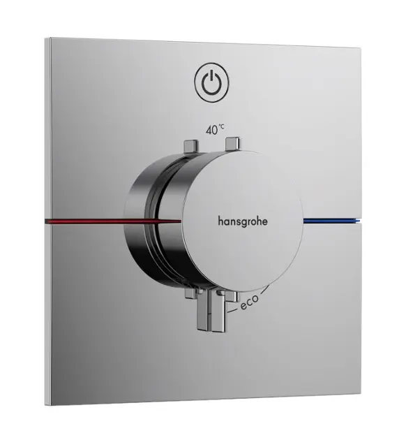 Hansgrohe ShowerSelect Comfort - Piiloasennettava termostaattihana, kromi 15571000