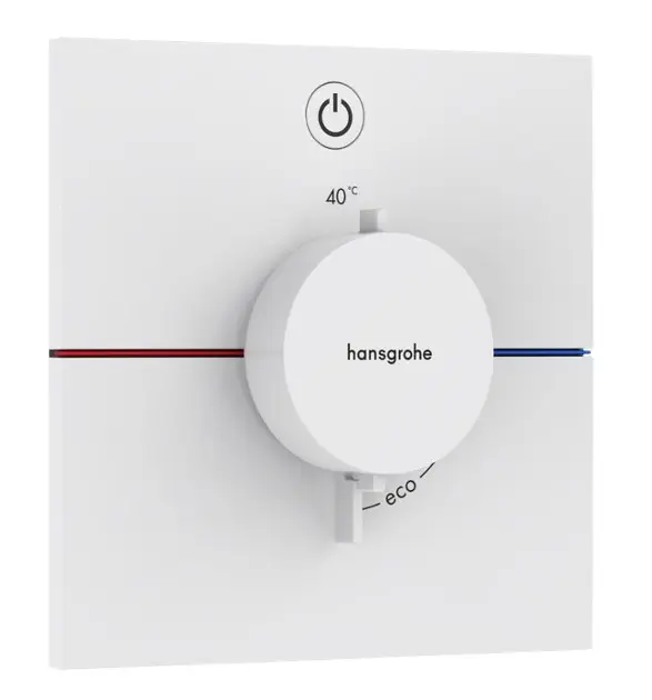Levně Hansgrohe ShowerSelect Comfort - Termostatická baterie pod omítku, matná bílá 15571700