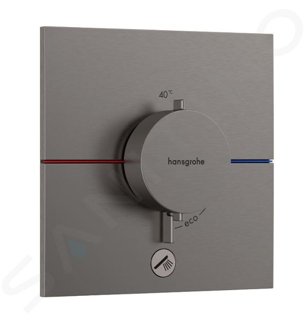 Hansgrohe ShowerSelect Comfort - Thermostatische inbouwkraan, geborsteld zwart chroom 15575340