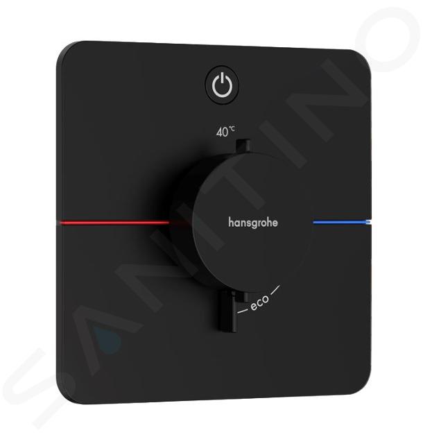 Hansgrohe ShowerSelect Comfort - Thermostatische inbouwkraan, mat zwart 15581670