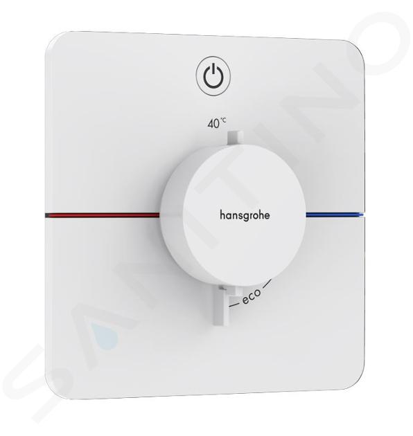 Hansgrohe ShowerSelect Comfort - Miscelatore termostatico ad incasso, bianco opaco 15581700