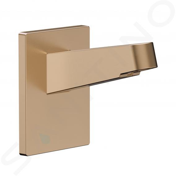 Hansgrohe Pulsify - Brazo de ducha 15 cm, bronce cepillado 24149140