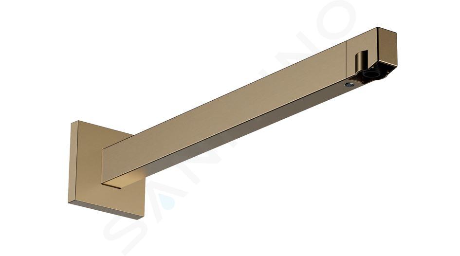 Hansgrohe Accesorios - Brazo de ducha 41 cm, bronce cepillado 24337140