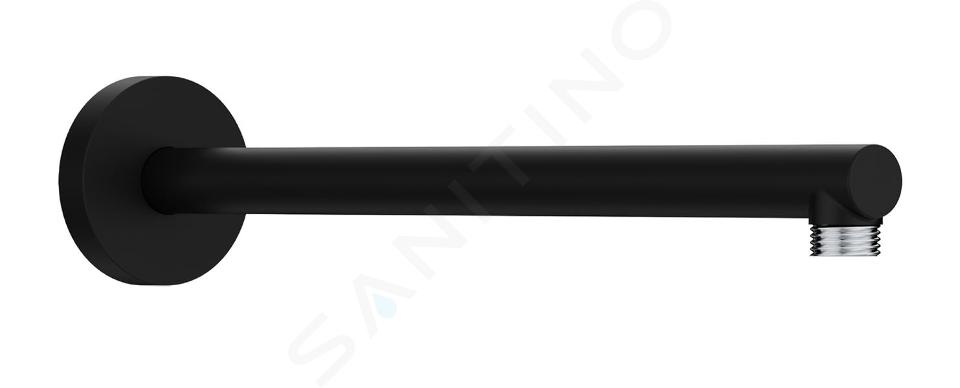 Hansgrohe Zubehör - Brausearm 39 cm, schwarz matt 24357670