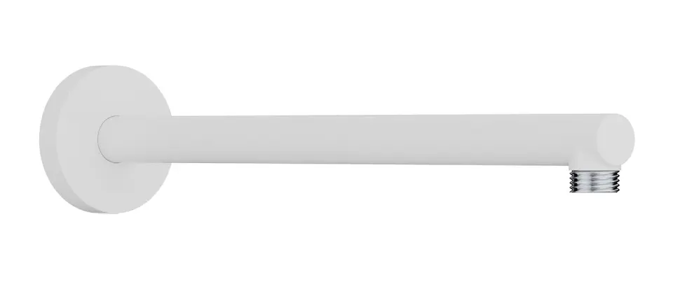 Hansgrohe Accesorios - Brazo de ducha 39 cm, blanco mate 24357700