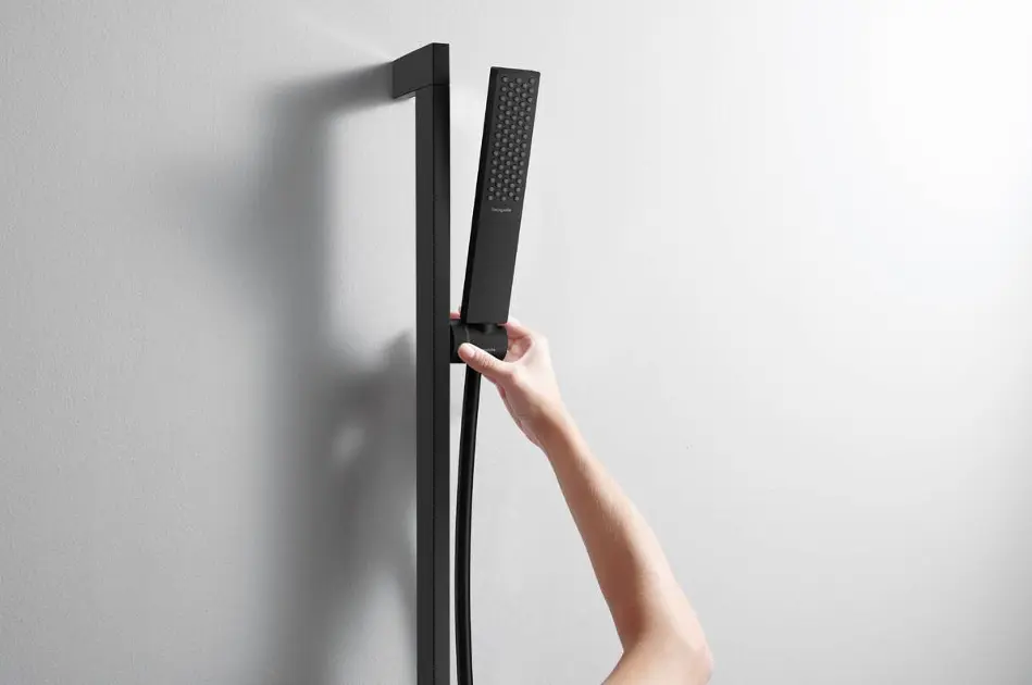 Hansgrohe Pulsify E Set van douchekop, stang en slang, EcoSmart+, mat