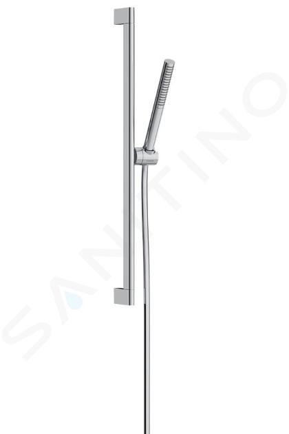 Hansgrohe Pulsify S - Set pomme de douche, barre et flexible, EcoSmart+, chrome 24373000