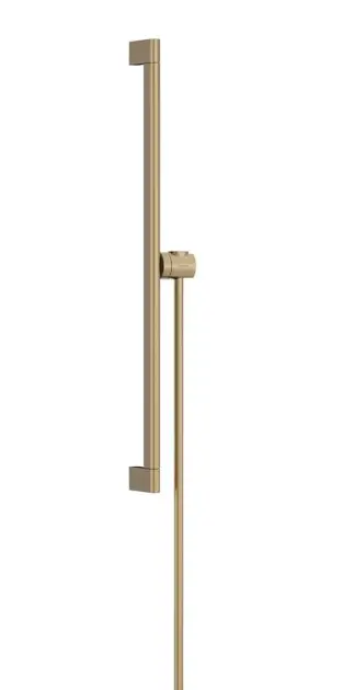Hansgrohe Unica - Brausestange 66 cm, mit Brauseschlauch, Bronze gebürstet 24402140