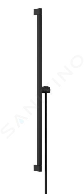 Hansgrohe Unica - Barra de ducha de 95 cm con manguera, negro mate 24403670