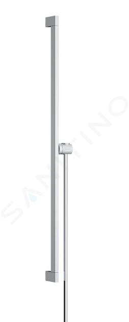 Hansgrohe Unica - Drążek prysznicowy 66 cm z wężem prysznicowym, chrom 24404000