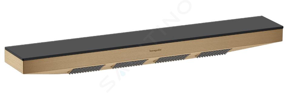 Hansgrohe Rainfinity - Schulterbrause mit Ablage, Bronze gebürstet 