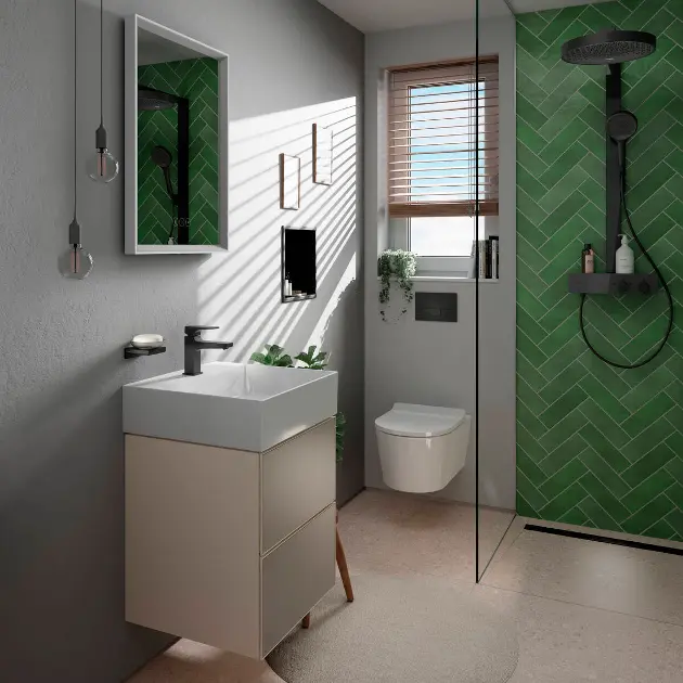 hansgrohe Rainfinity Douchette 3 jets sans EcoSmart, chrome