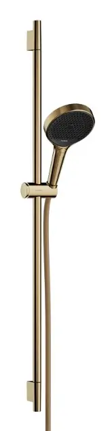 Levně Hansgrohe Rainfinity - Set sprchové hlavice, tyče a hadice, 3 proudy, zlatá 28743990