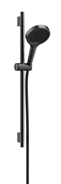 Levně Hansgrohe Rainfinity - Set sprchové hlavice, tyče a hadice, 3 proudy, kartáčovaný černý chrom 28745340