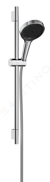 Hansgrohe Rainfinity - Set pară de duș, bară și furtun, 3 jeturi, EcoSmart, crom 28746000