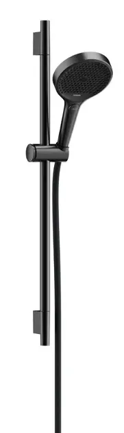 Levně Hansgrohe Rainfinity - Set sprchové hlavice, tyče a hadice, 3 proudy, EcoSmart, kartáčovaný černý chrom 28746340