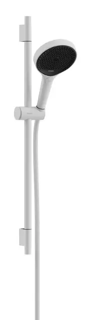 Levně Hansgrohe Rainfinity - Set sprchové hlavice, tyče a hadice, 3 proudy, EcoSmart, matná bílá 28746700