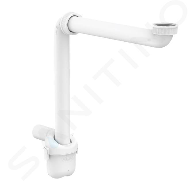 Hansgrohe Accesorii - Sifon lavoar, pentru economie de spațiu, 32 mm, alb 54235000