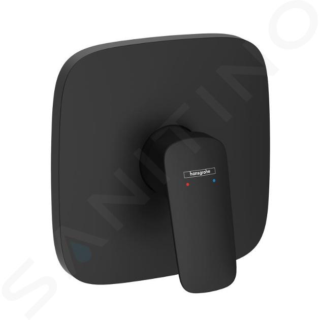 Hansgrohe Logis - Zuhanykeverő rejtett beépítéshez, matt fekete színben 71605670