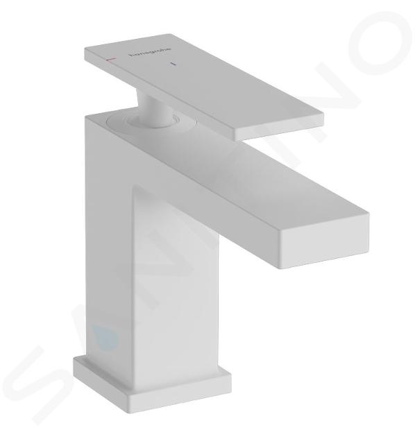 Hansgrohe Tecturis E - Miscelatore da lavabo, CoolStart, EcoSmart, bianco opaco 73001700