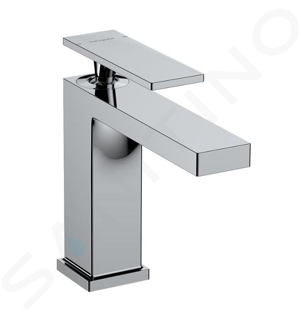 Hansgrohe Tecturis E - Waschtischarmatur mit Ablaufgarnitur, EcoSmart, Chrom 73010000