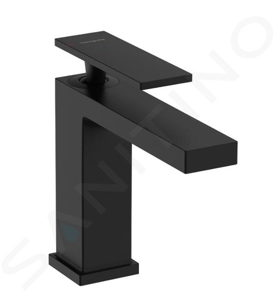 Hansgrohe Tecturis E - Baterie lavoar, CoolStart, EcoSmart, negru mat 73012670