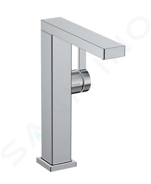 Hansgrohe Tecturis E - Bateria umywalkowa z kompletem odpływowym Push-Open, CoolStart, EcoSmart, chrom 73060000