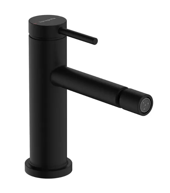 Hansgrohe Tecturis S - Grifo de bidé, con desagüe, negro mate 73201670