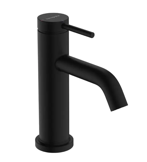 Hansgrohe Tecturis S - Håndvaskarmatur med tud, CoolStart, EcoSmart, mat sort 73302670