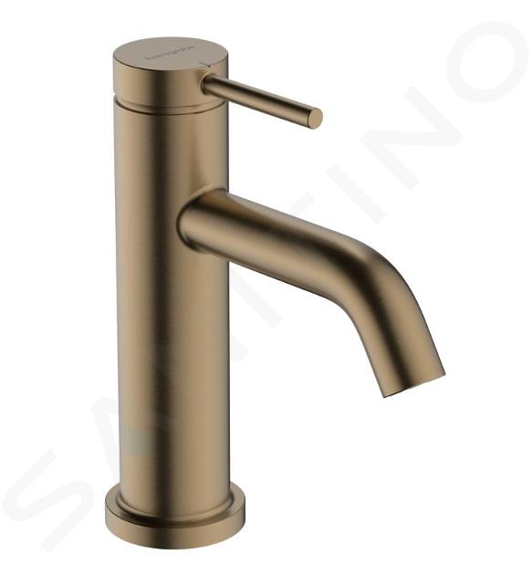 Hansgrohe Tecturis S - Rubinetto non miscelatore per lavabo, EcoSmart, bronzo spazzolato 73313140