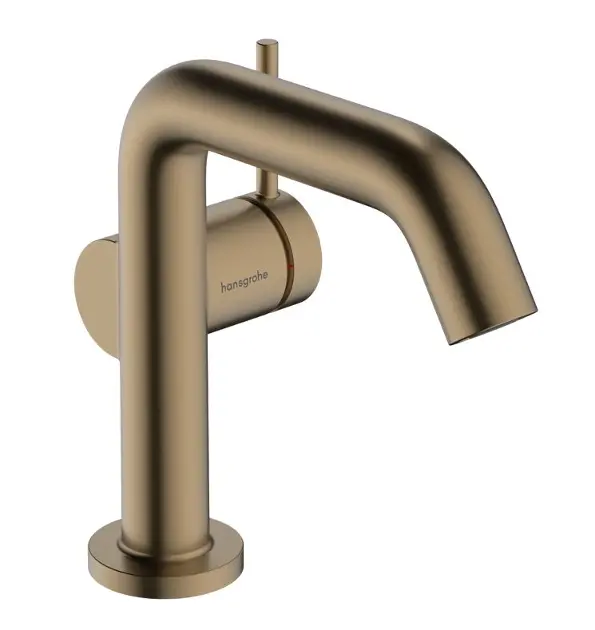 Levně Hansgrohe Tecturis S - Umyvadlová baterie s výpustí, CoolStart, EcoSmart, kartáčovaný bronz 73323140