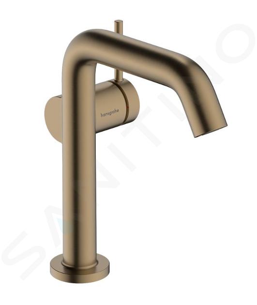 Hansgrohe Tecturis S - Miscelatore da lavabo, CoolStart, EcoSmart, bronzo spazzolato 73341140